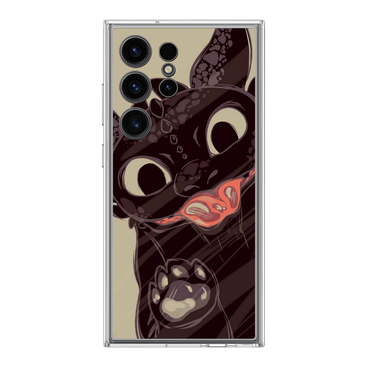 Toothless Dragon Art Samsung Galaxy S24 Ultra Case