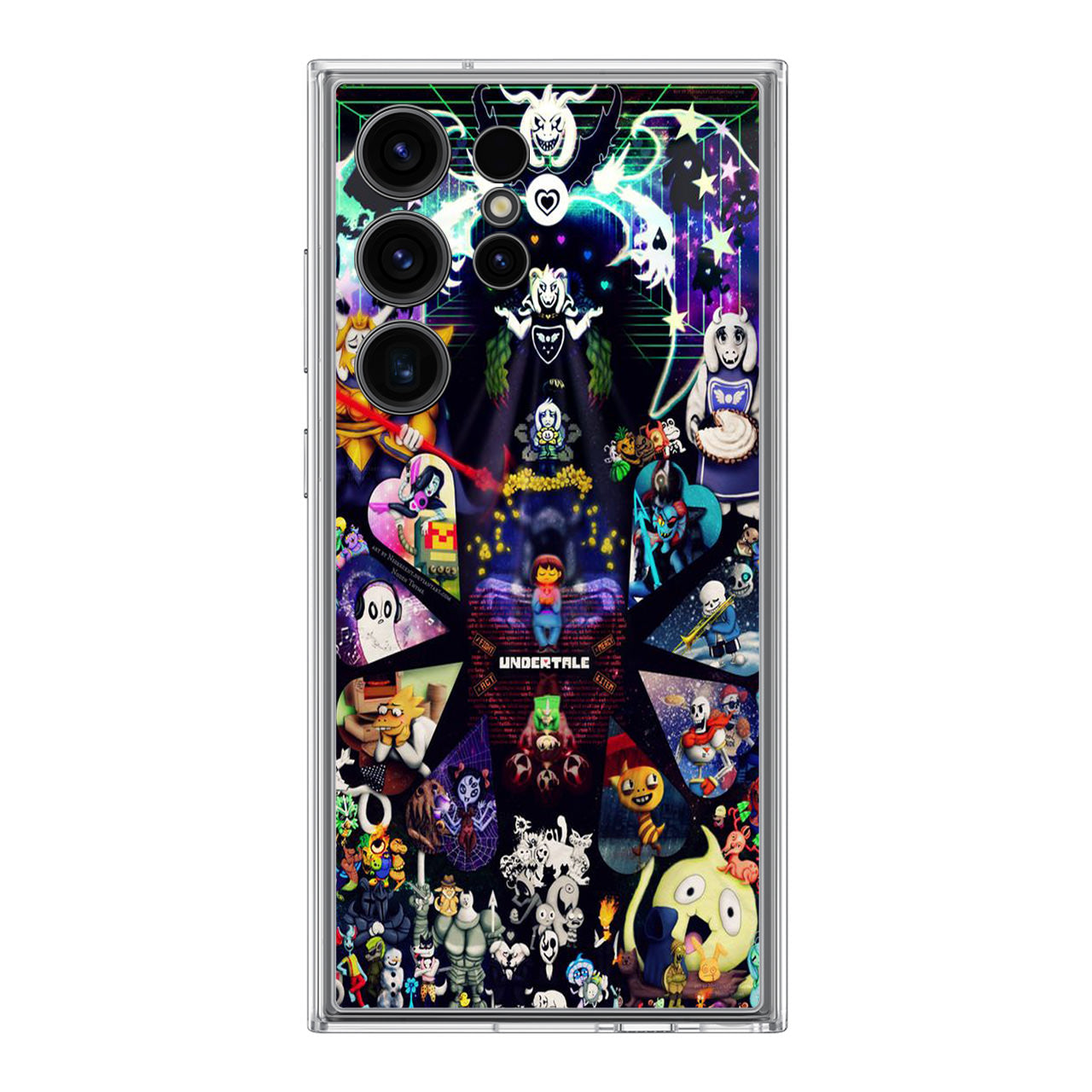 Undertale All Characters Samsung Galaxy S24 Ultra Case