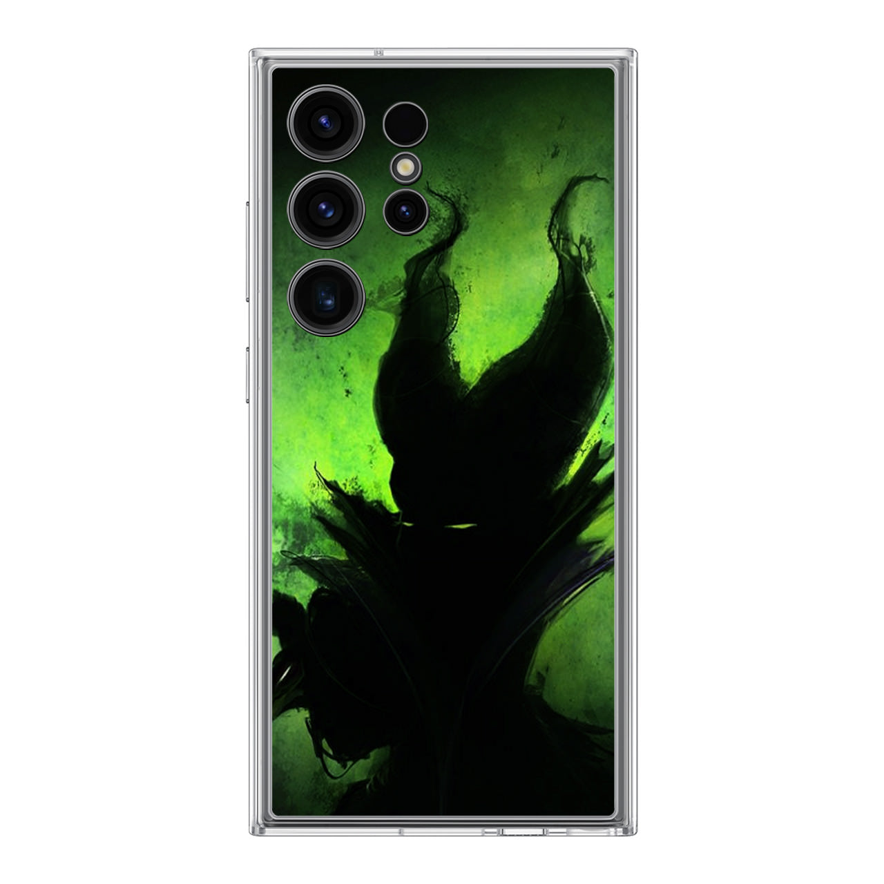 Villains Maleficent Silhouette Samsung Galaxy S24 Ultra Case