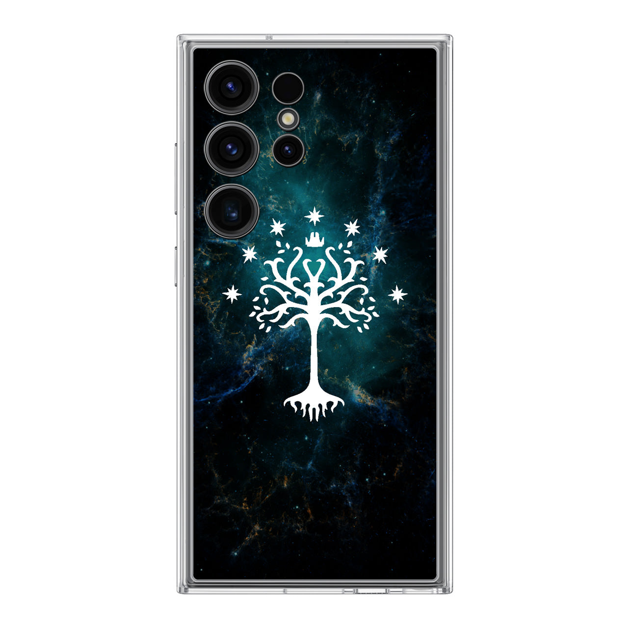 White Tree Of Gondor In Space Nebula Samsung Galaxy S24 Ultra Case