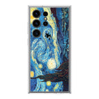Witch Flying In Van Gogh Starry Night Samsung Galaxy S24 Ultra Case