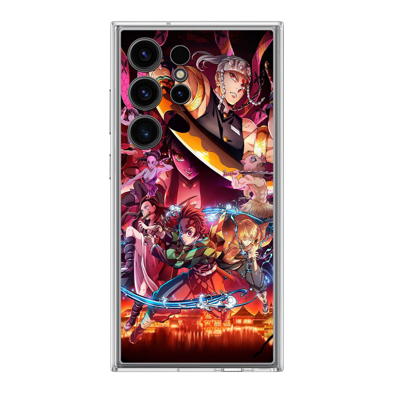 Demon Slayer Entertainment District Arc Samsung Galaxy S24 Ultra Case