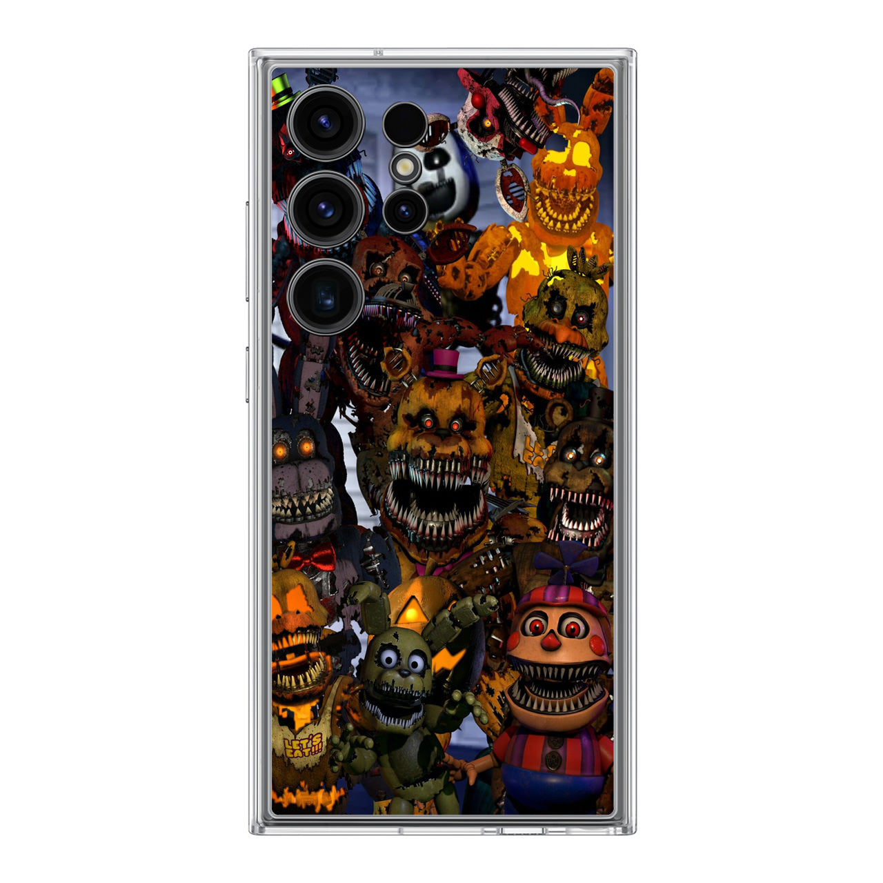 Five Nights at Freddy's Scary Characters Samsung Galaxy S24 Ultra Case