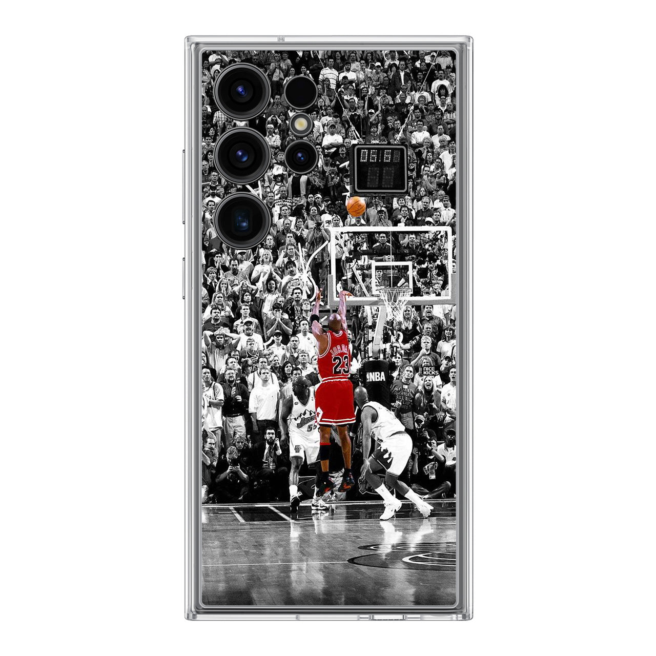 Michael Jordan Epic Shoot - Iconic Basketball Case | Galaxy S24 Ultra Case