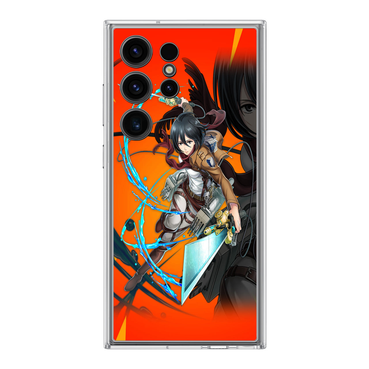 Mikasa Ackerman Poster Samsung Galaxy S24 Ultra Case