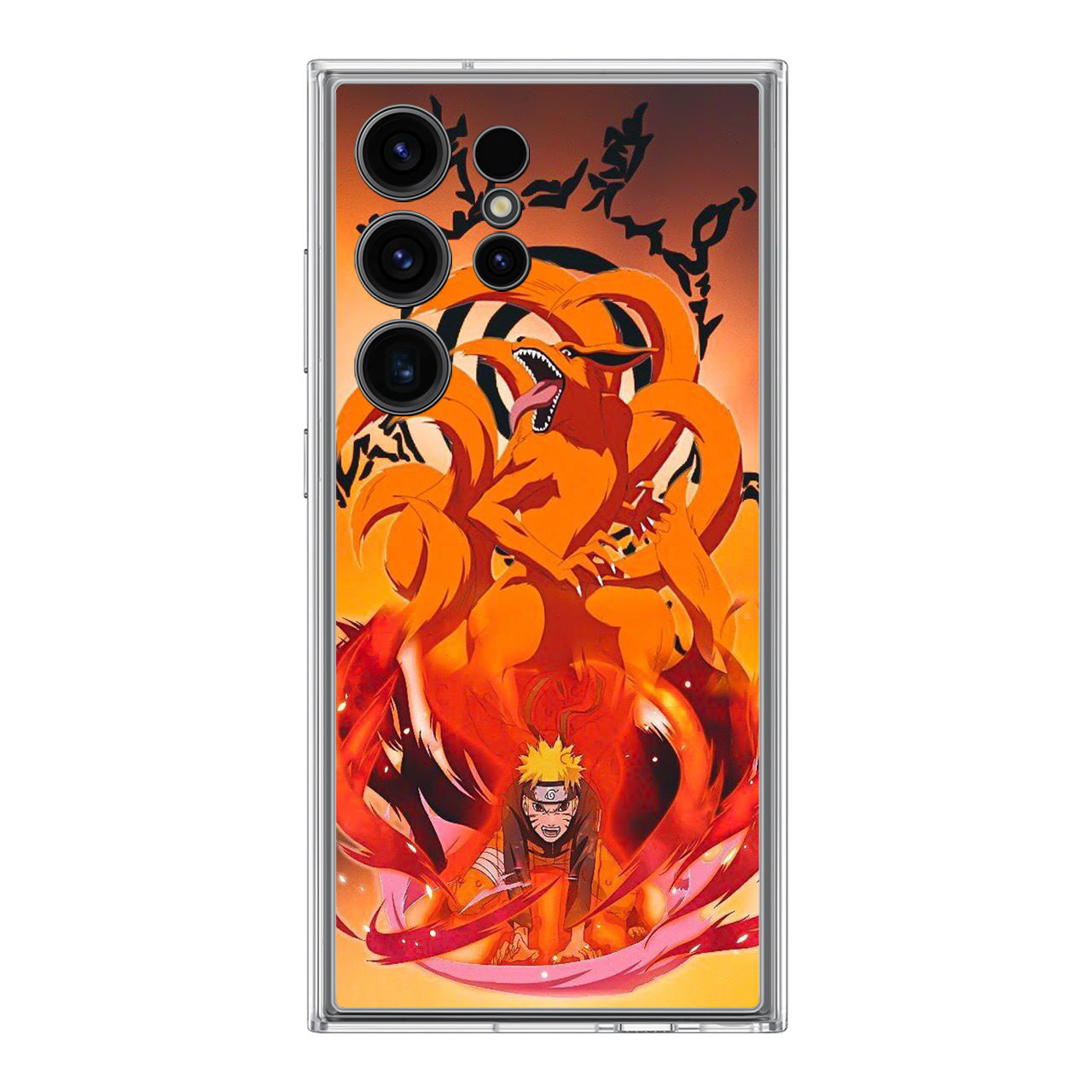 Naruto And Kurama Release Seal Samsung Galaxy S24 Ultra Case