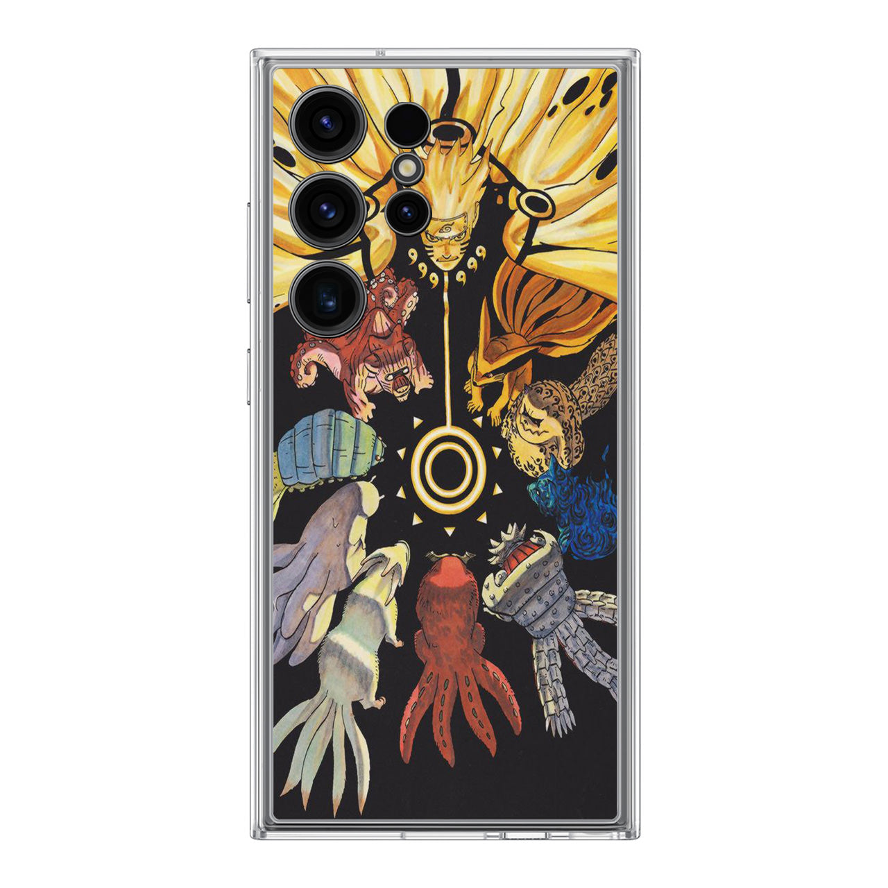 Naruto And The Tailed Beasts Samsung Galaxy S24 Ultra Case