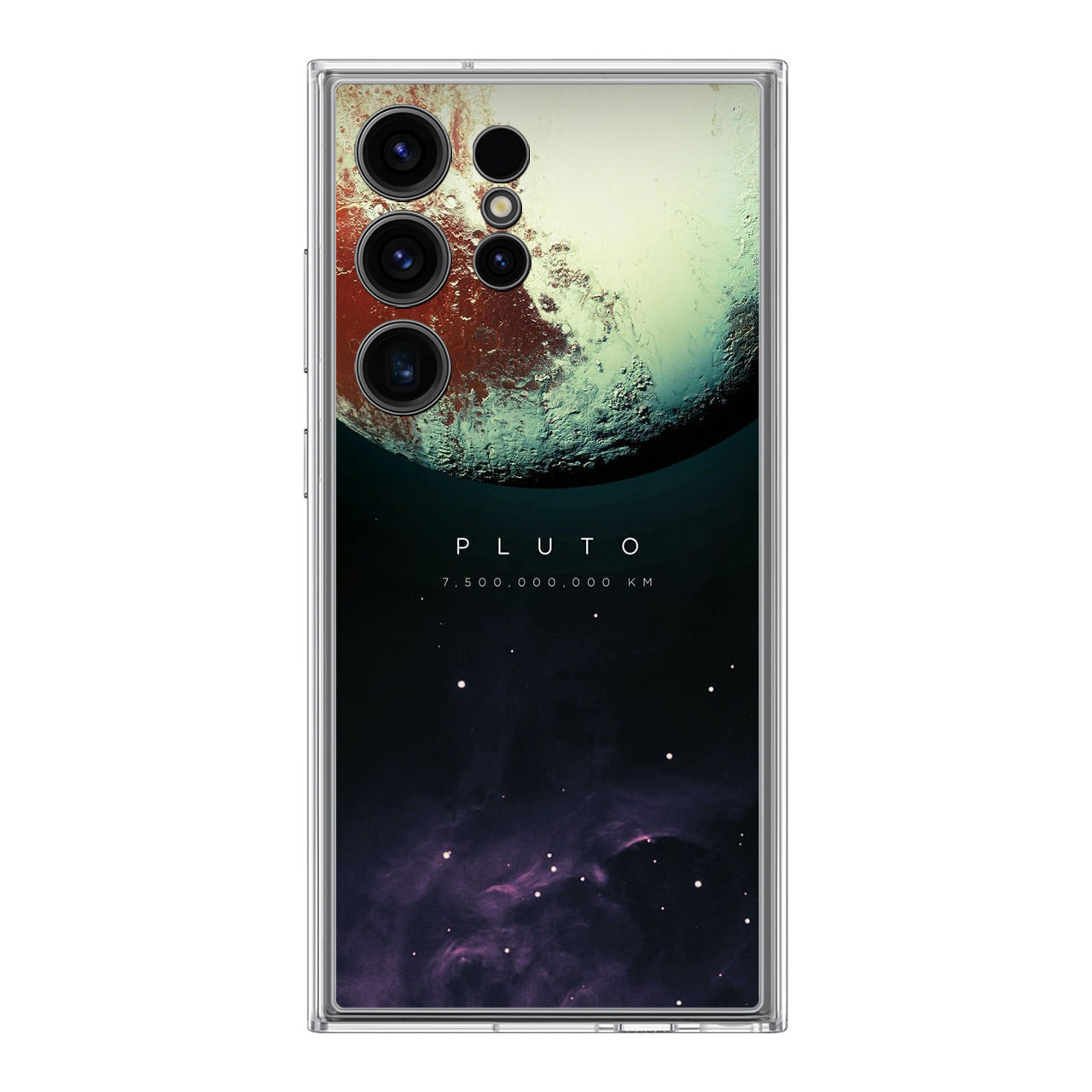 Planet Pluto Samsung Galaxy S24 Ultra Case