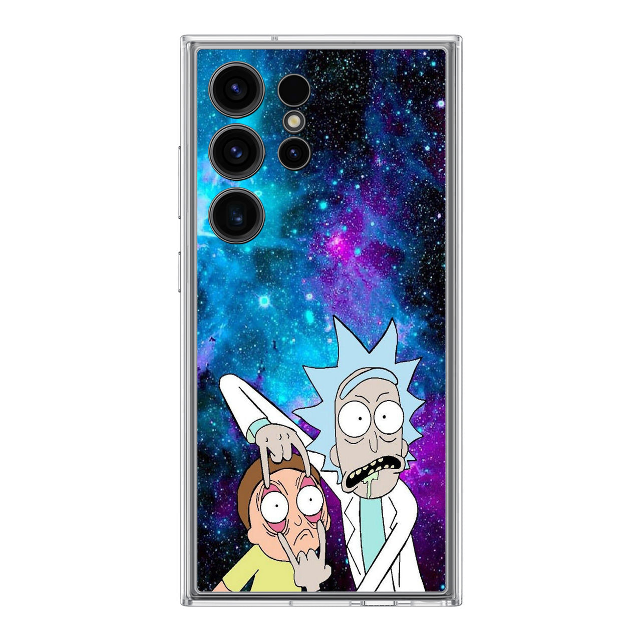 Rick And Morty Open Your Eyes Samsung Galaxy S24 Ultra Case