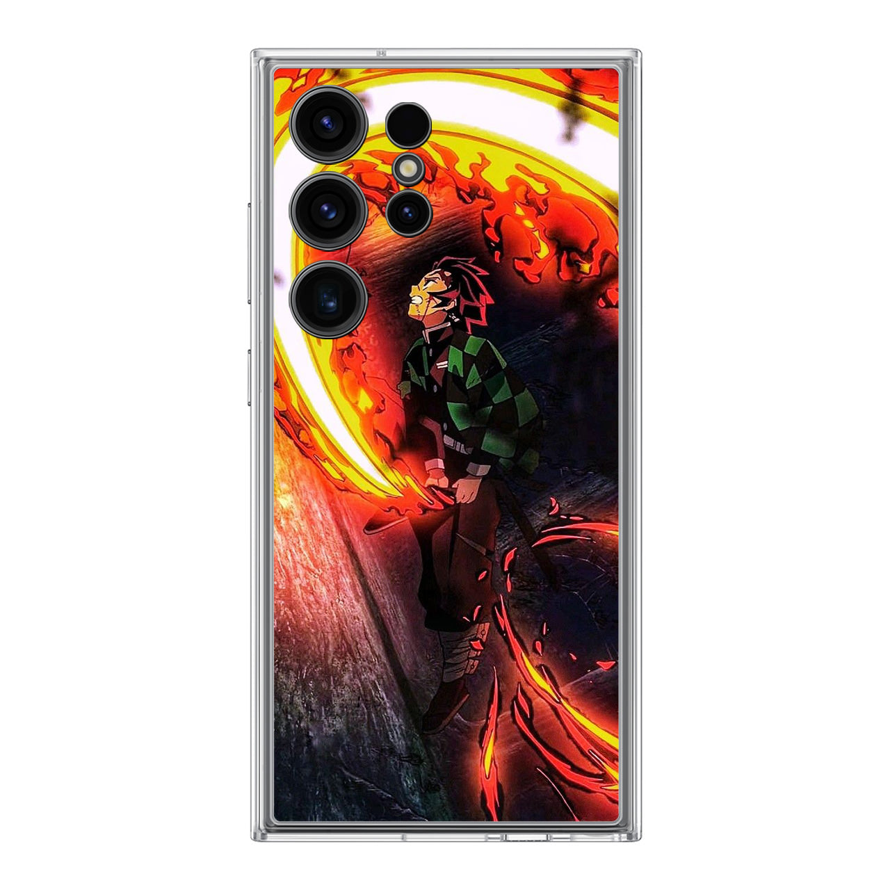 Tanjiro Hinokami Kagura Dance Samsung Galaxy S24 Ultra Case