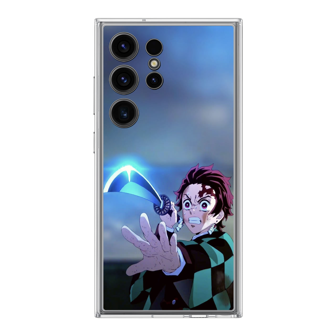 Tanjiro Throws The Sword Samsung Galaxy S24 Ultra Case