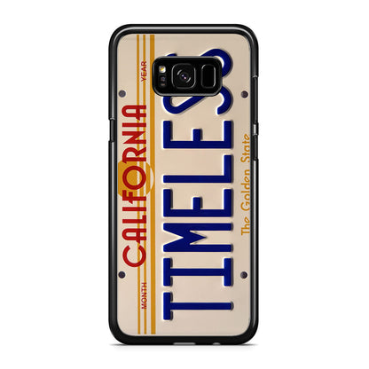 Back to the Future License Plate Timeless Galaxy S8 Plus Case