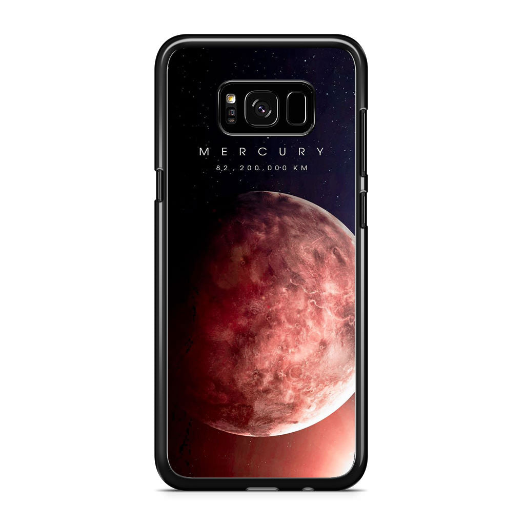 Planet Mercury Galaxy S8 Case