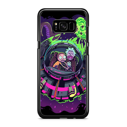 Rick And Morty Spaceship Galaxy S8 Plus Case