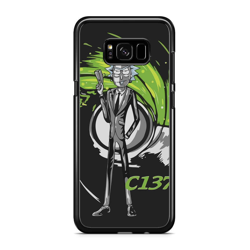 Rick Sanchez Agent C137 Galaxy S8 Plus Case