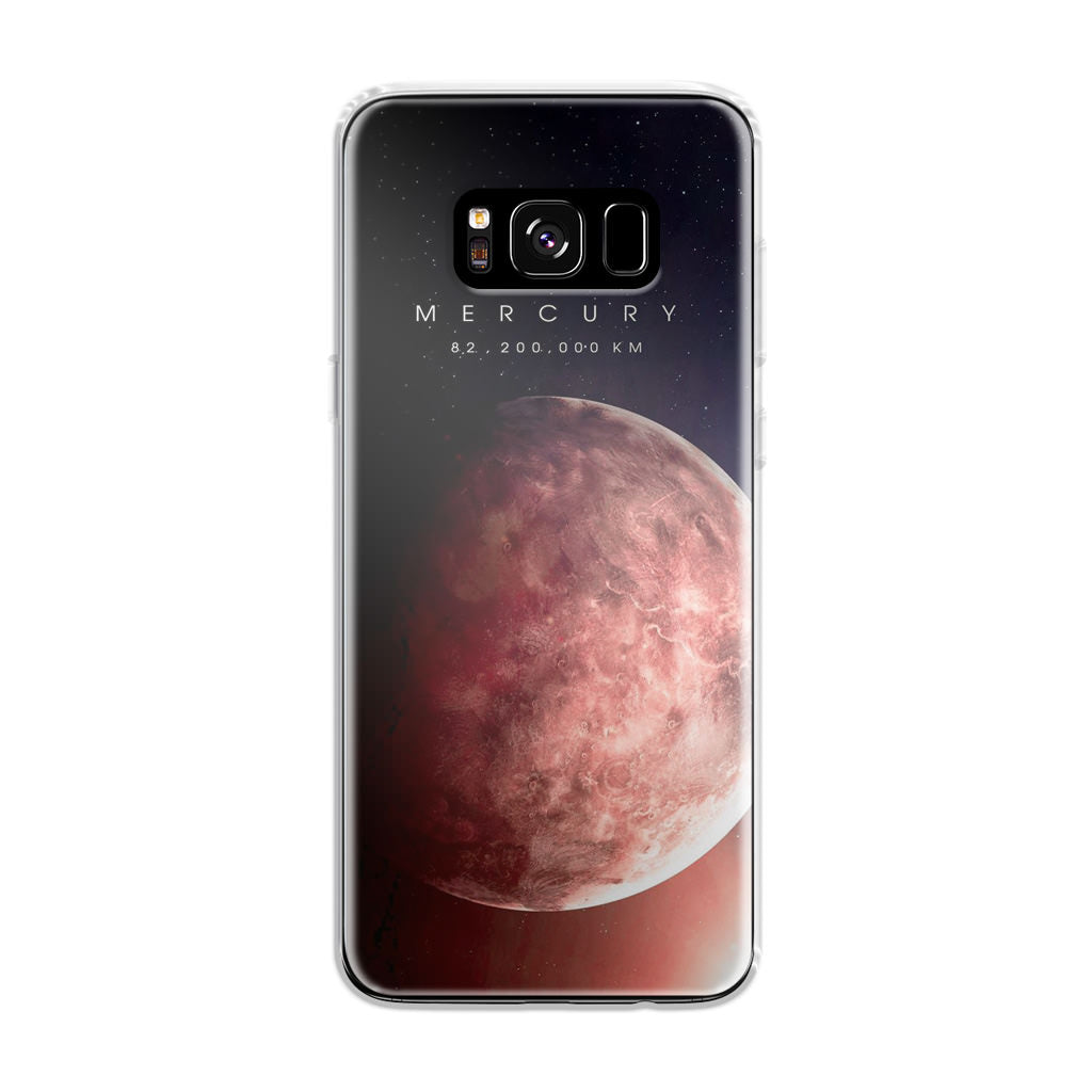 Planet Mercury Galaxy S8 Case