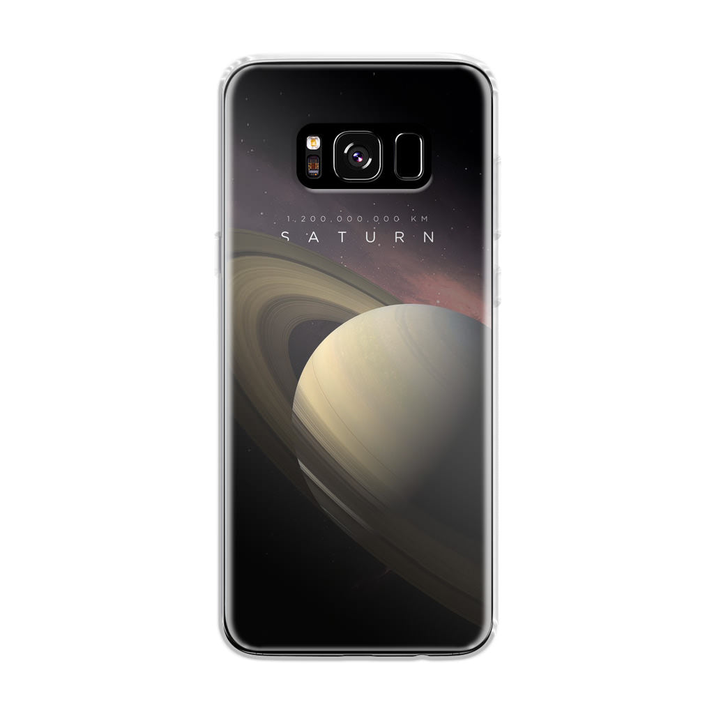 Planet Saturn Galaxy S8 Case