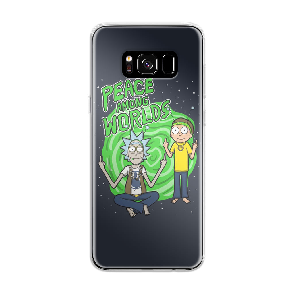 Rick And Morty Peace Among Worlds Galaxy S8 Plus Case