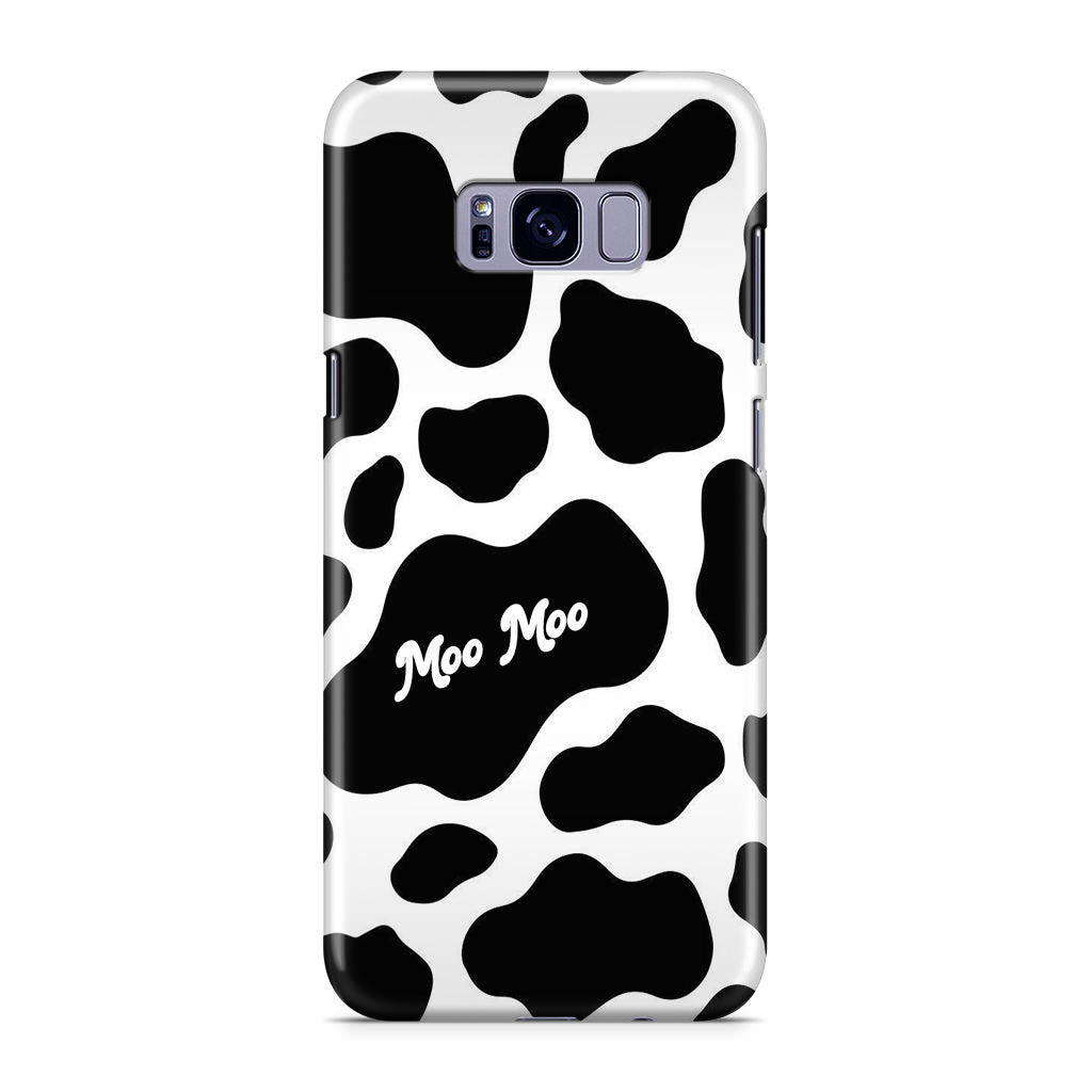 Moo Moo Pattern Galaxy S8 Plus Case