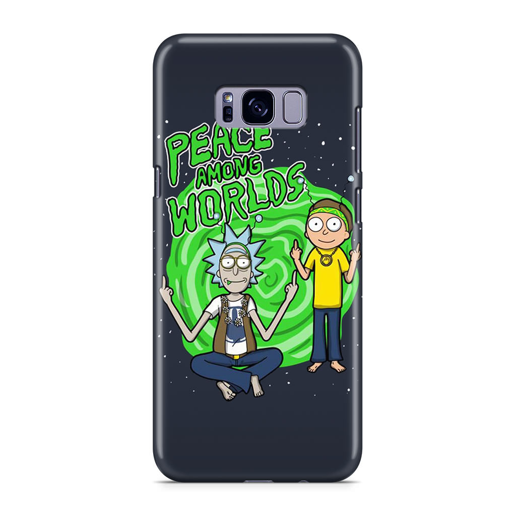 Rick And Morty Peace Among Worlds Galaxy S8 Plus Case