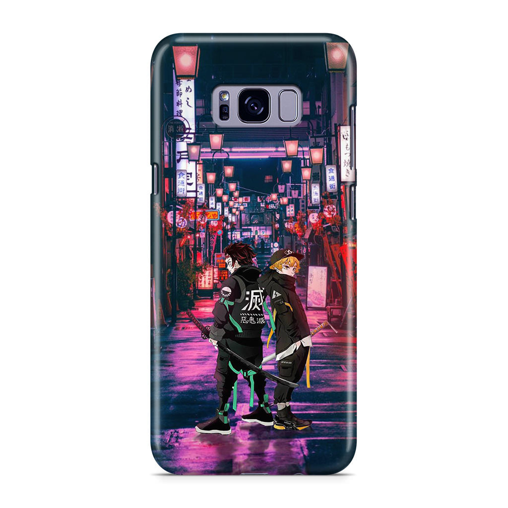 Tanjir0 And Zenittsu in Style Galaxy S8 Plus Case