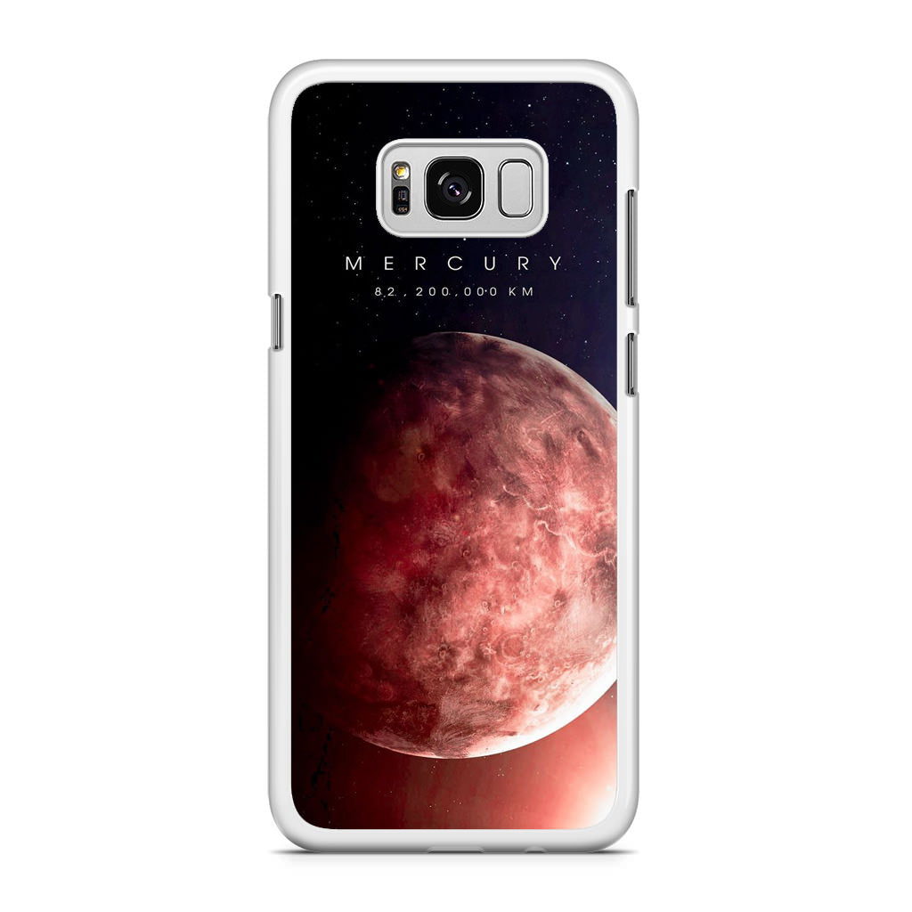 Planet Mercury Galaxy S8 Case