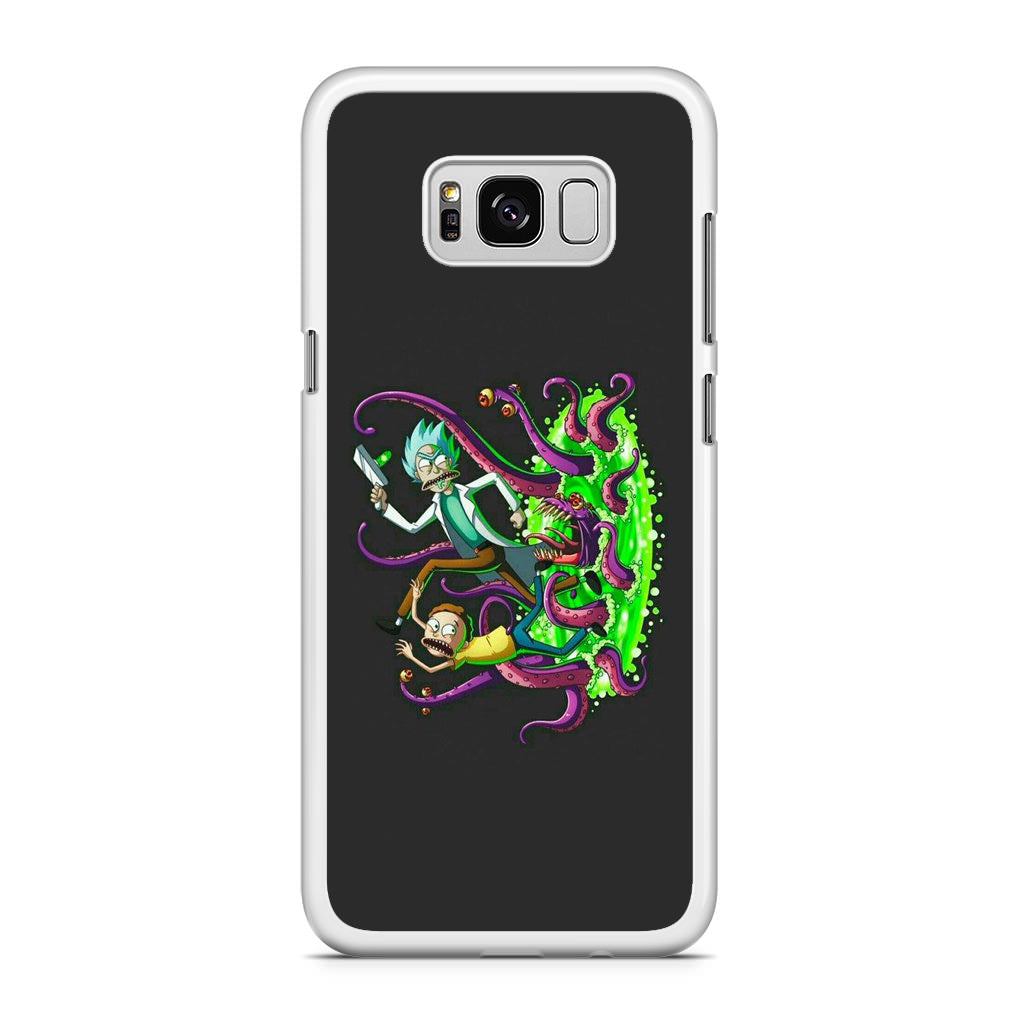 Rick And Morty Pass Through The Portal Galaxy S8 Case