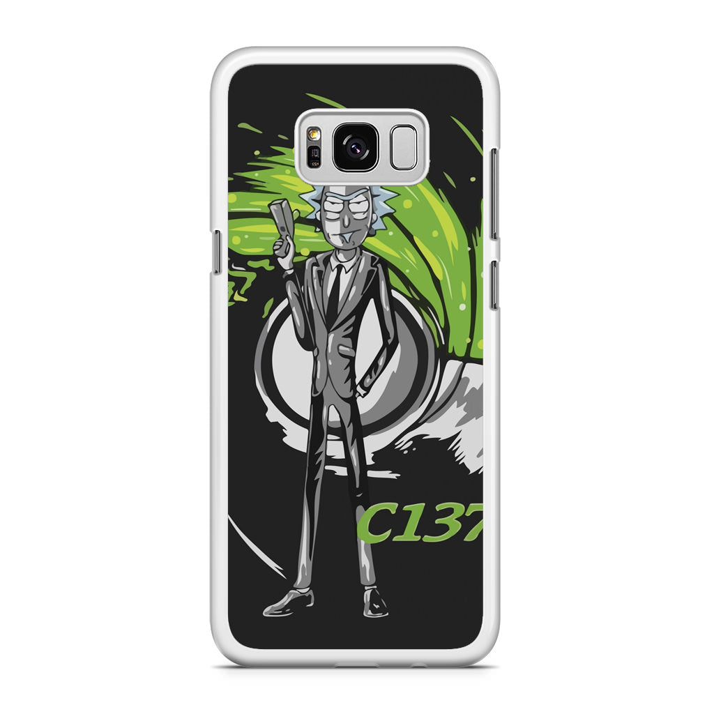 Rick Sanchez Agent C137 Galaxy S8 Plus Case