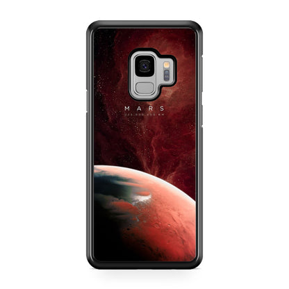 Planet Mars Galaxy S9 Case