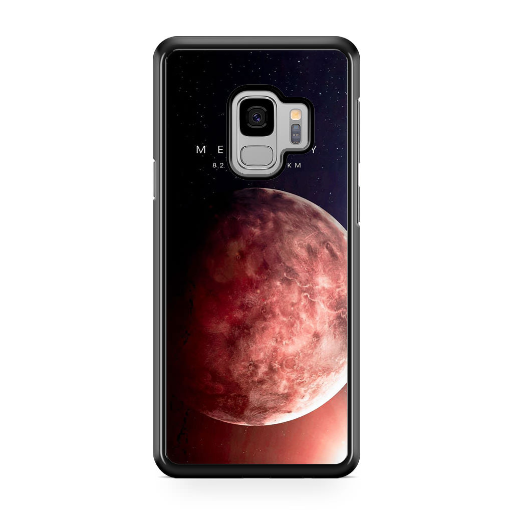 Planet Mercury Galaxy S9 Case