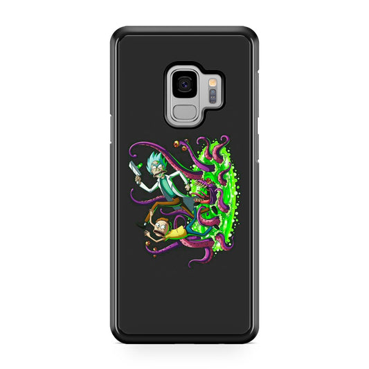 Rick And Morty Pass Through The Portal Galaxy S9 Case