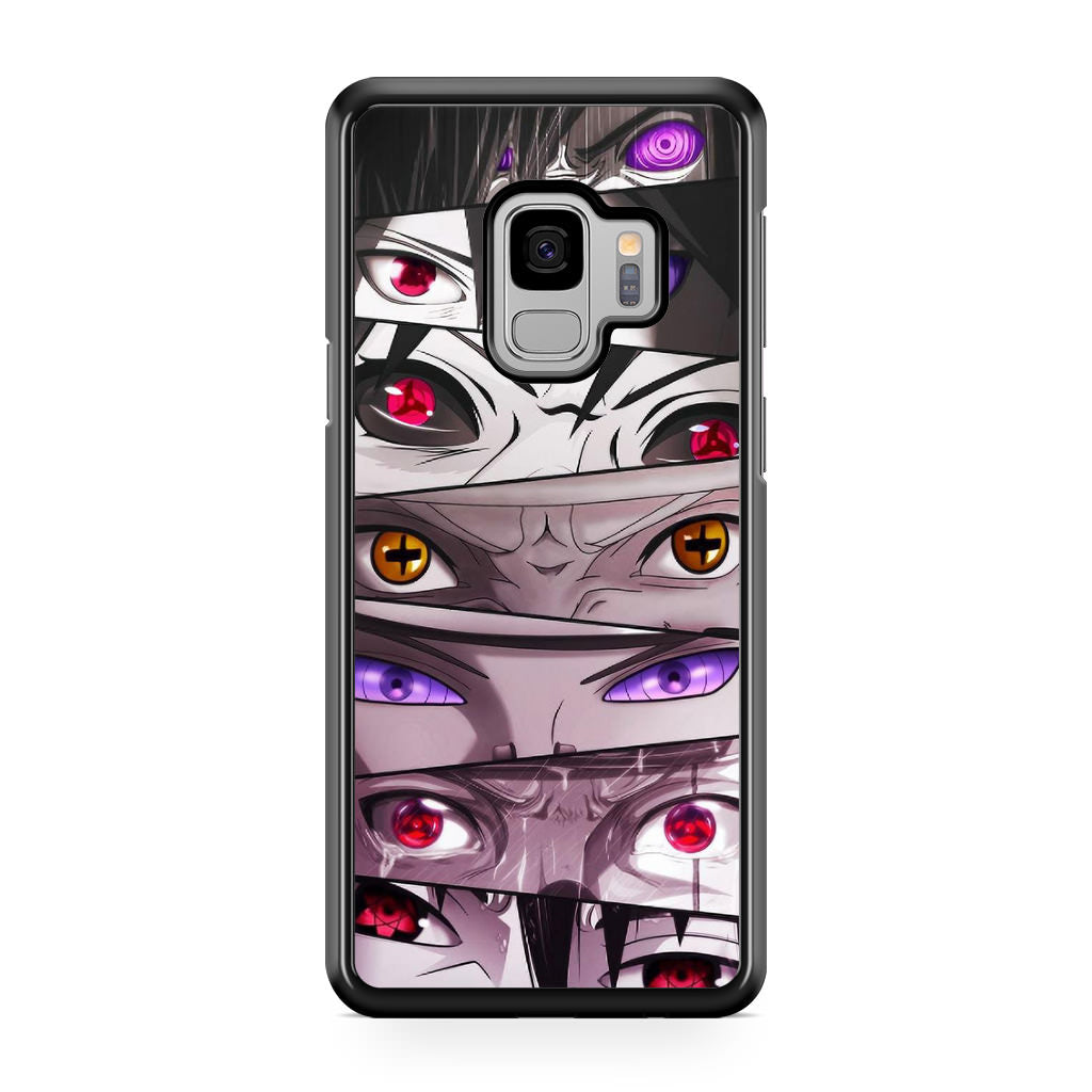 The Powerful Eyes on Naruto Galaxy S9 Case