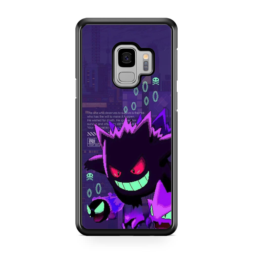 Gengar Pixel Art Galaxy S9 Case