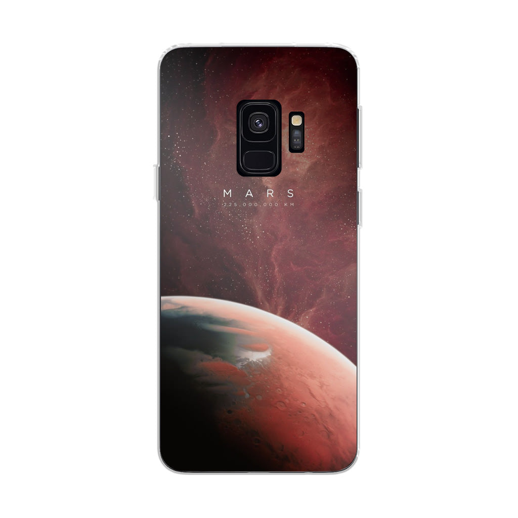 Planet Mars Galaxy S9 Case