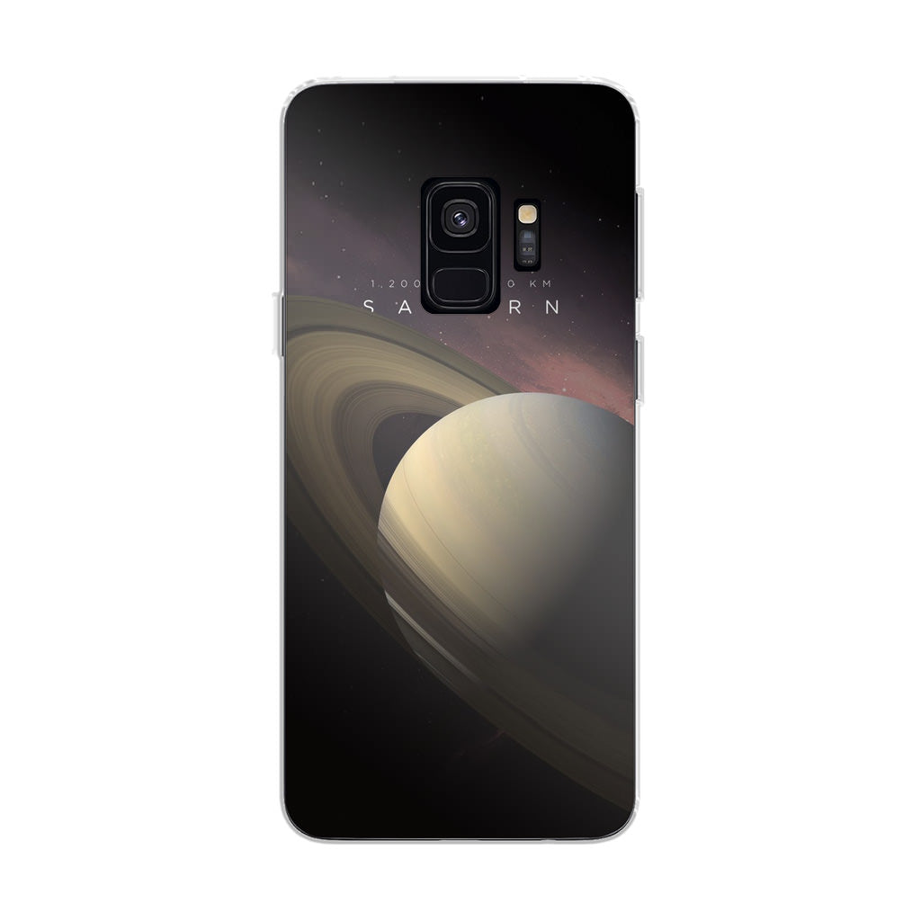 Planet Saturn Galaxy S9 Case