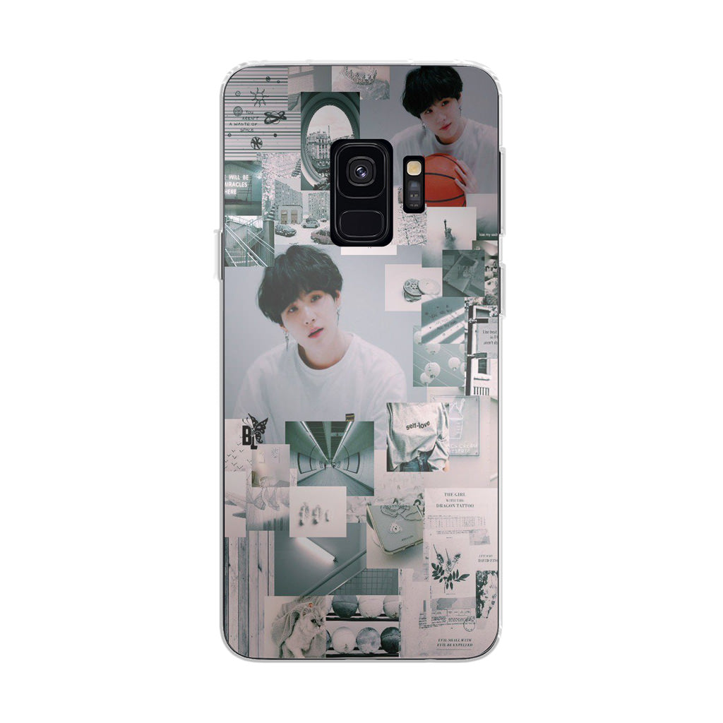 Suga College Wallpaper Galaxy S9 Case