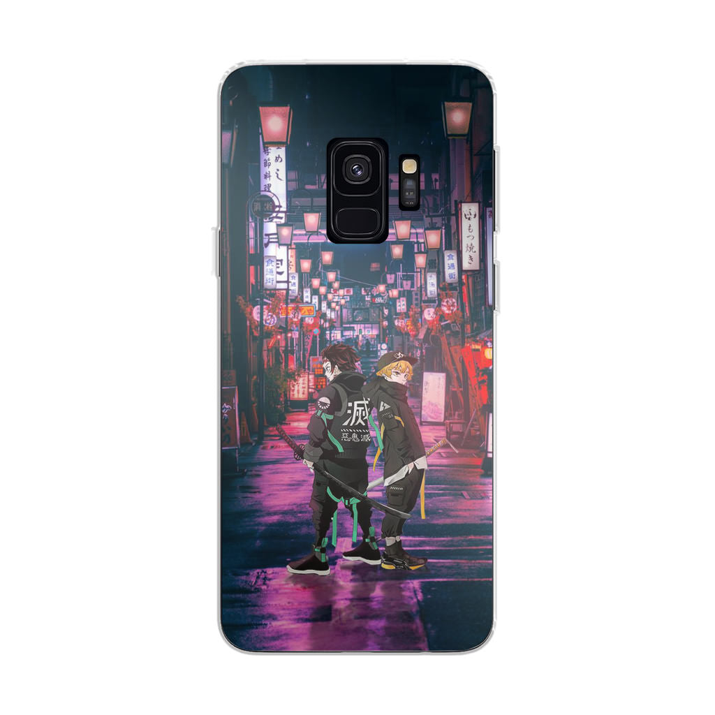 Tanjir0 And Zenittsu in Style Galaxy S9 Case