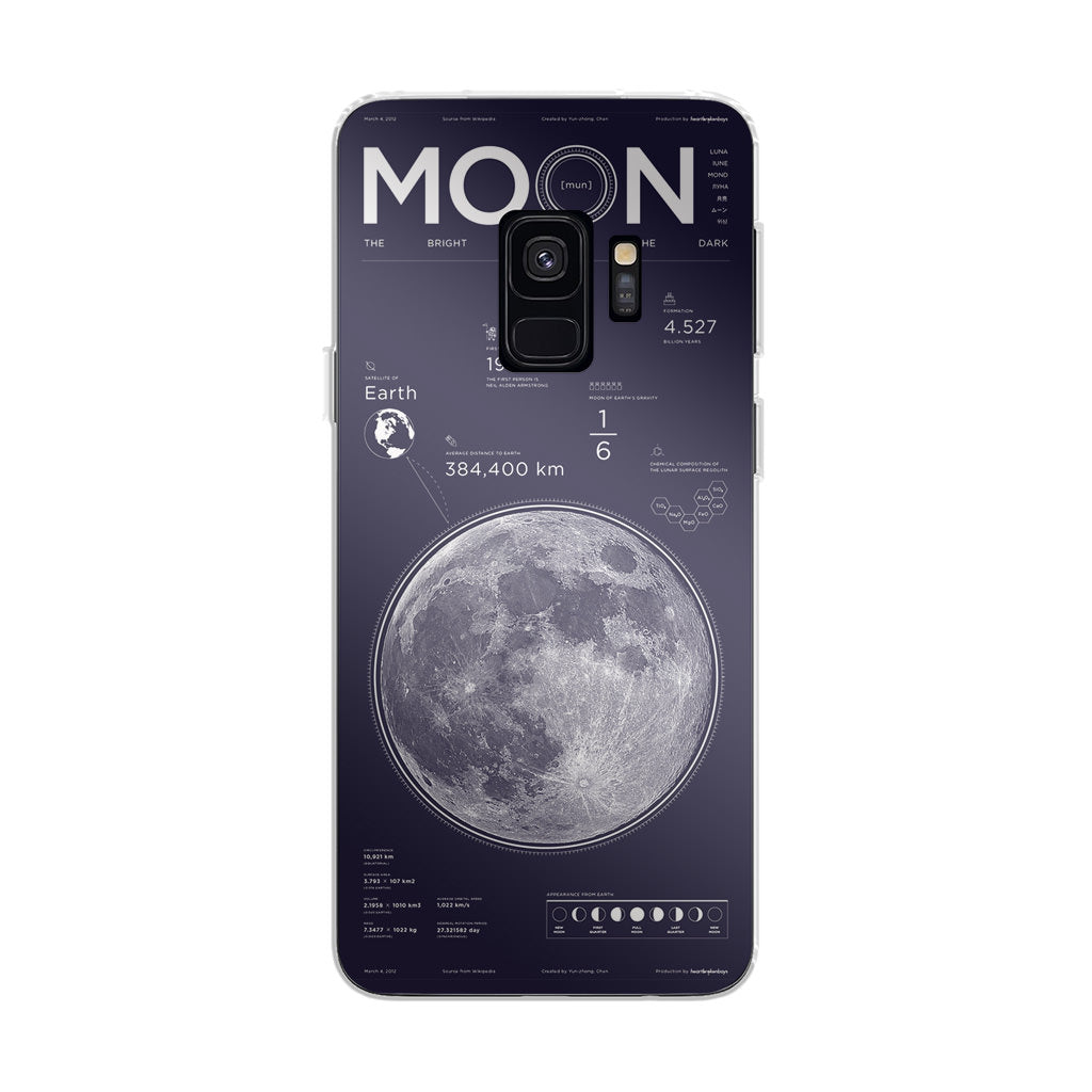 The Moon Galaxy S9 Case