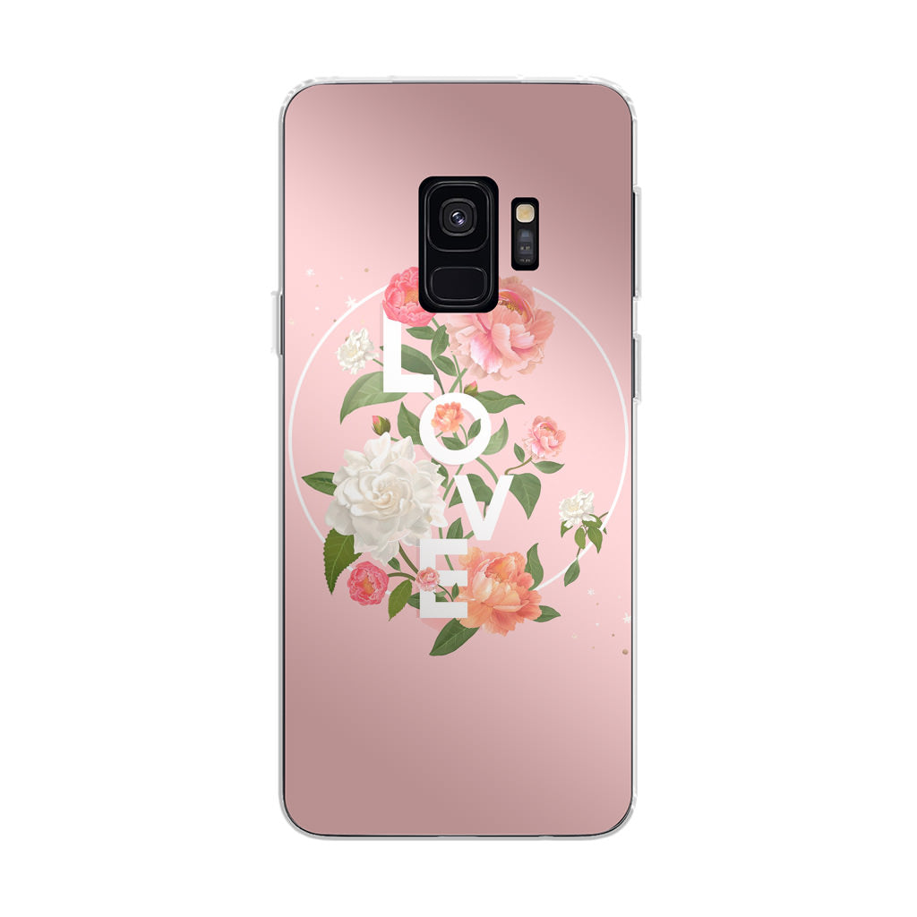 The Word Love Galaxy S9 Case