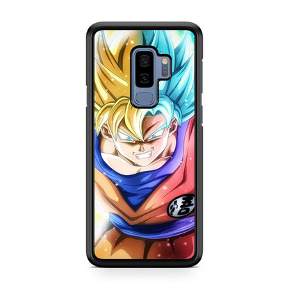 Goku SSJ 1 to SSJ Blue Galaxy S9 Plus Case