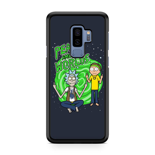 Rick And Morty Peace Among Worlds Galaxy S9 Plus Case