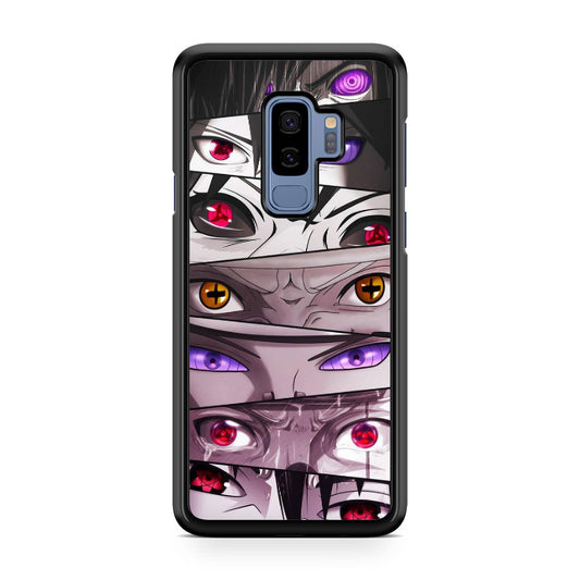 The Powerful Eyes on Naruto Galaxy S9 Plus Case