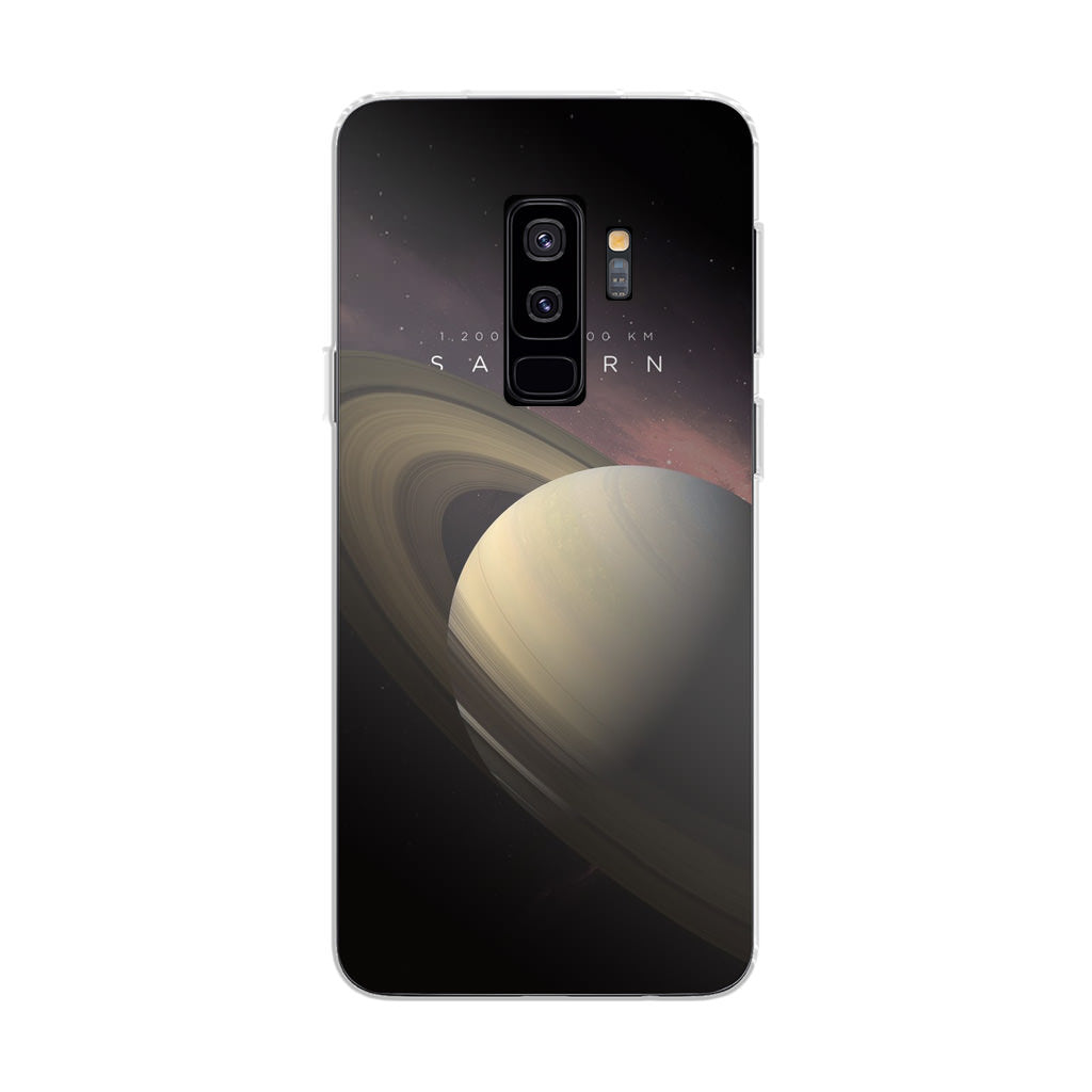 Planet Saturn Galaxy S9 Plus Case