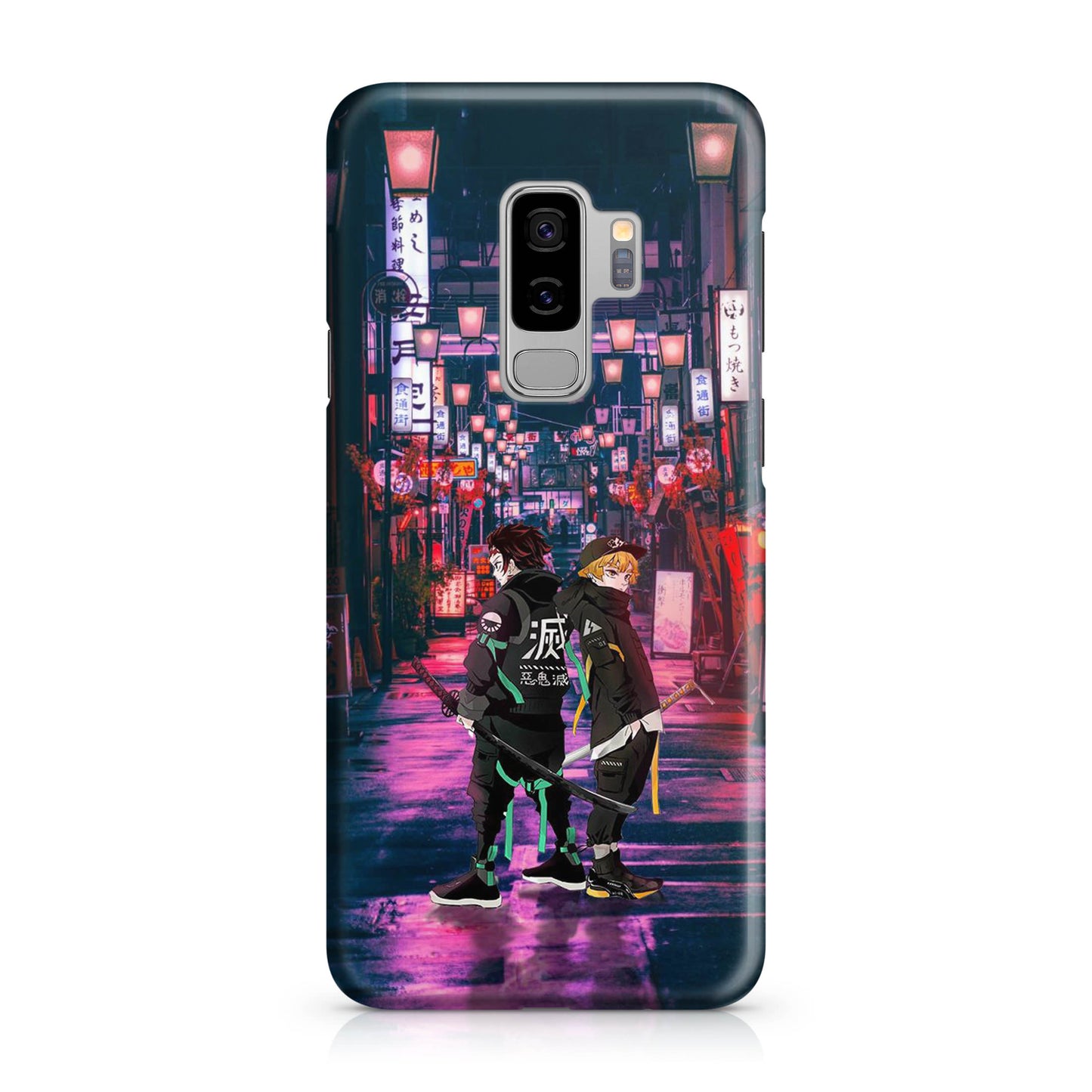 Tanjir0 And Zenittsu in Style Galaxy S9 Plus Case
