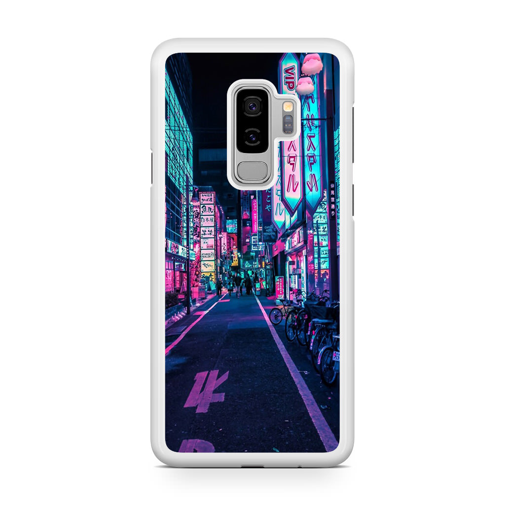 Tokyo Street Wonderful Neon Galaxy S9 Plus Case