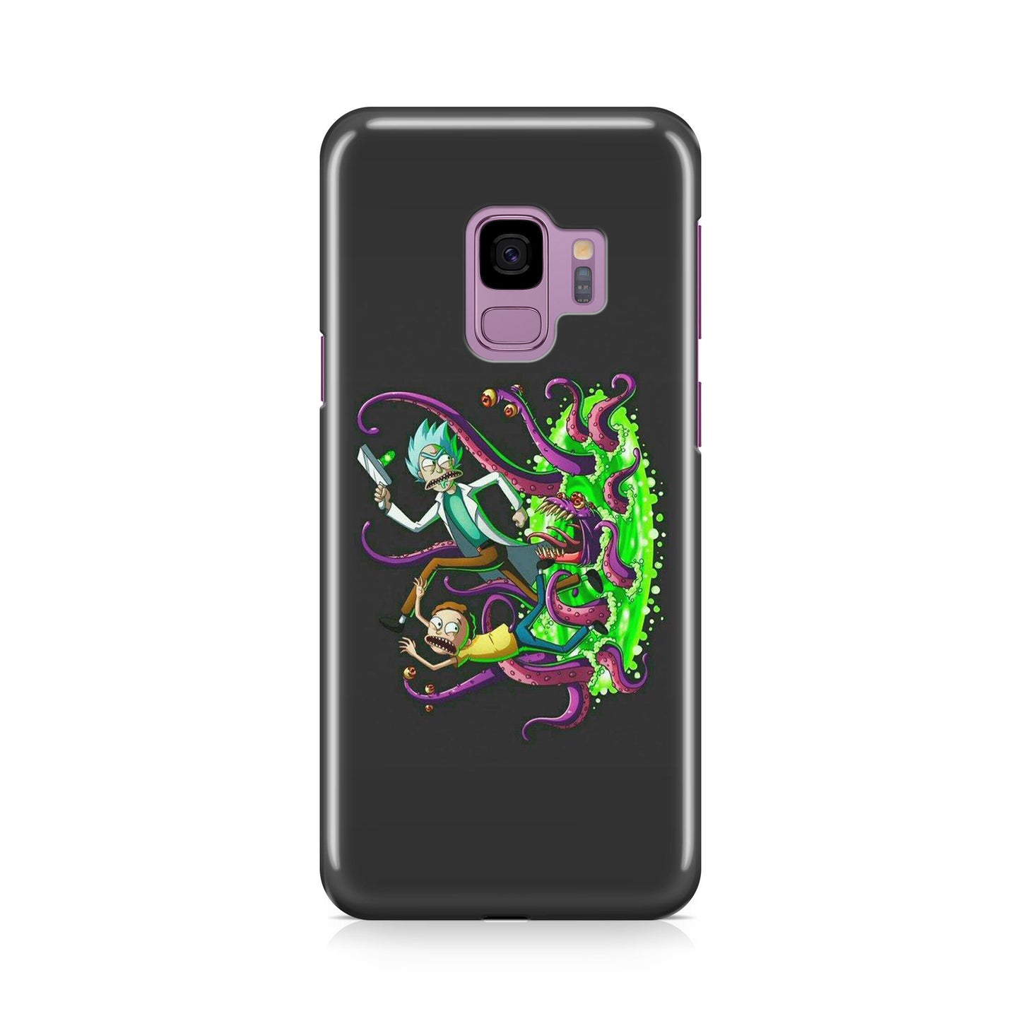 Rick And Morty Pass Through The Portal Galaxy S9 Case