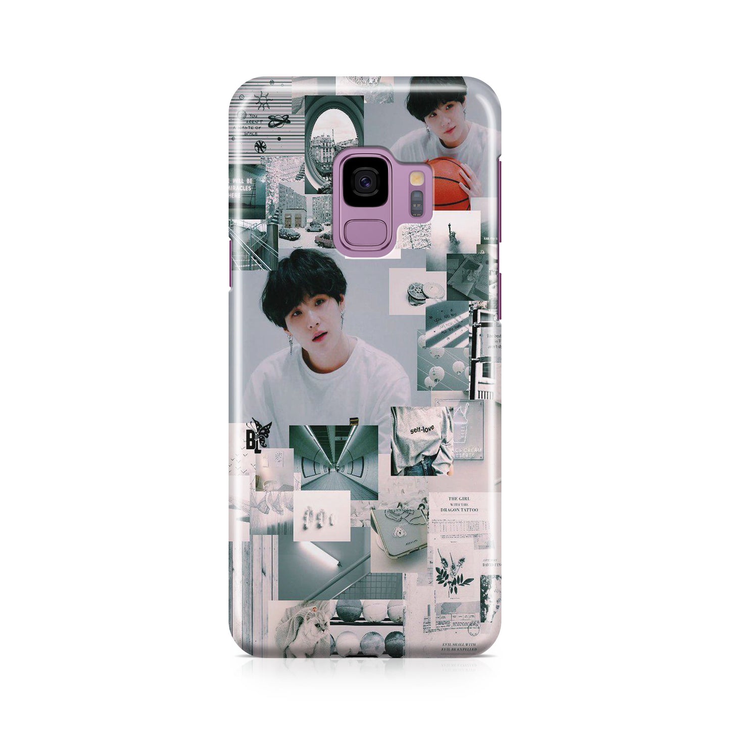 Suga College Wallpaper Galaxy S9 Case