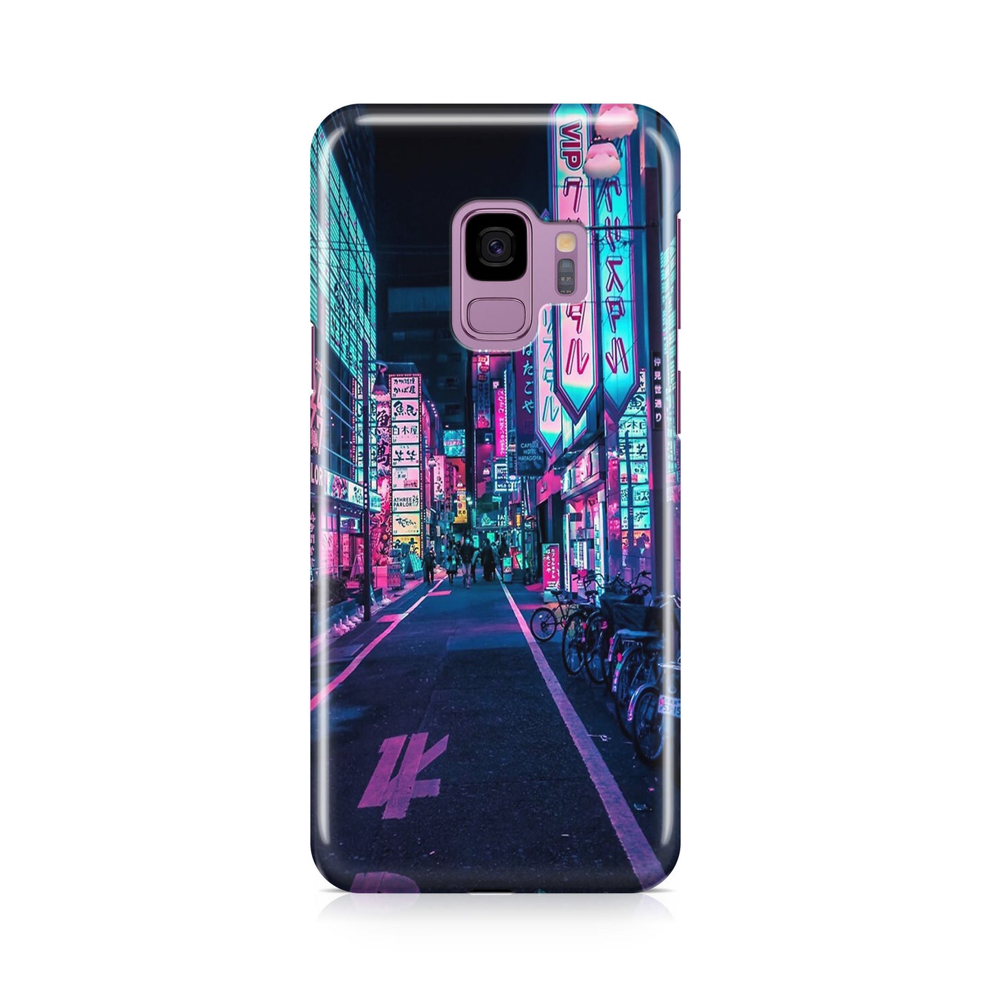 Tokyo Street Wonderful Neon Galaxy S9 Case