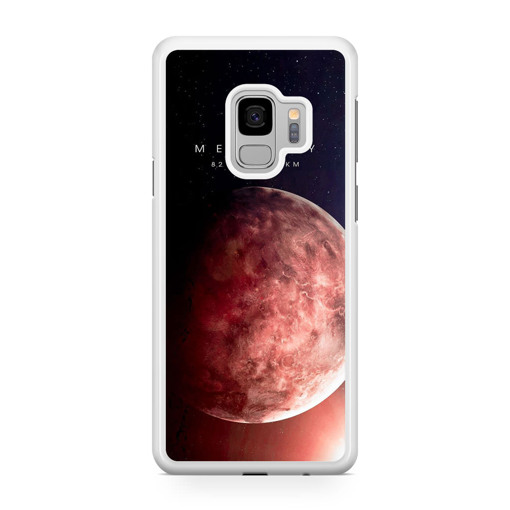 Planet Mercury Galaxy S9 Case