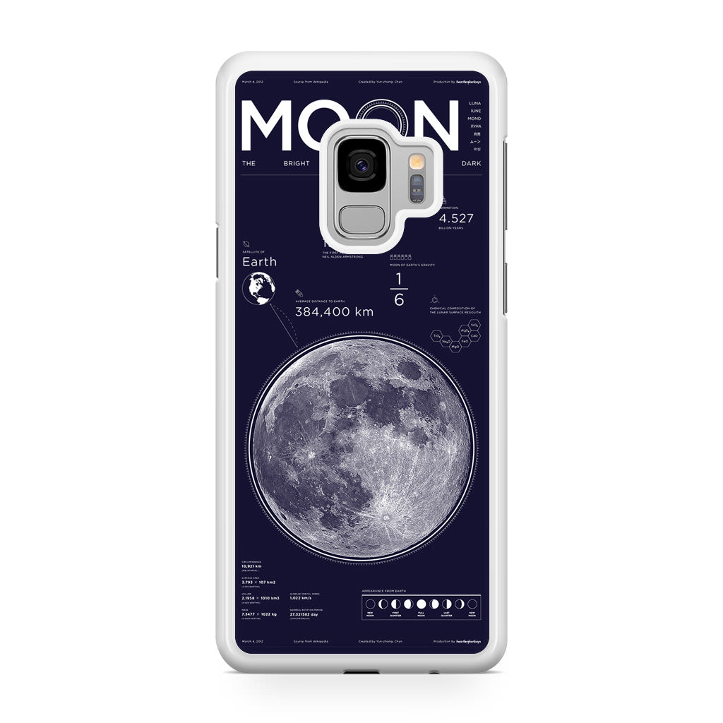 The Moon Galaxy S9 Case